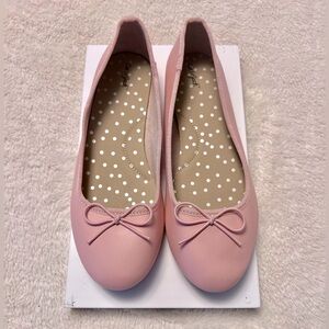 Cat & Jack Girls Pink Ballet Flats